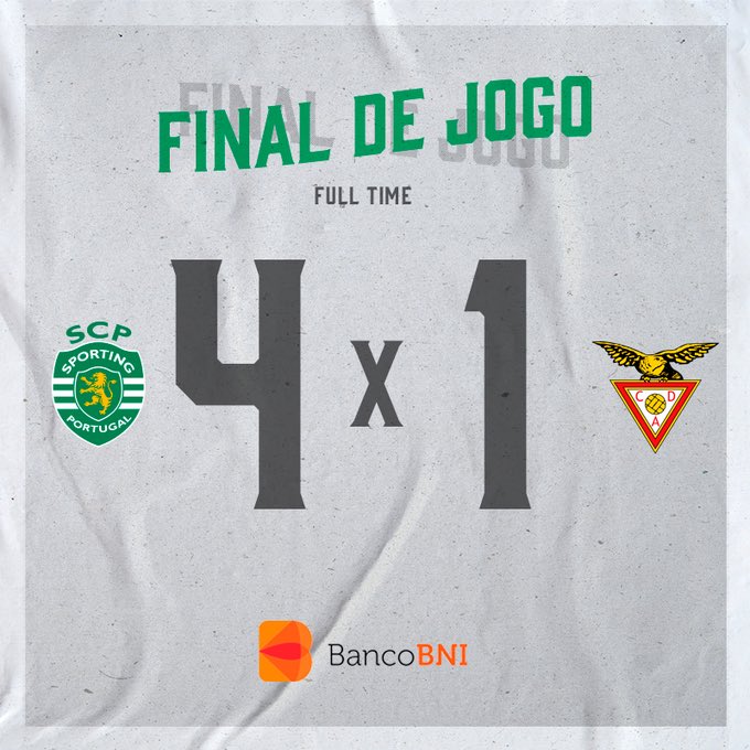 Sporting160EN's tweet photo. FT: Sporting 4-1 Aves

Worse game under Keizer, especially in that first half, yet we score 4! A lot of improvements still needed, but glad to see we have a knack for scoring goals!

Goalscorers: 
Bas Dost ⚽️⚽️ 
Nani ⚽️ 
Diaby ⚽️

Thoughts? Will RT! #DiaDeSporting #Sporting160EN https://t.co/psAlfsnDHL