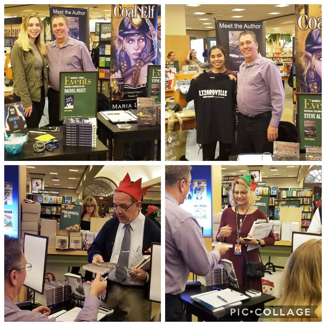 Thank you B&N Sarasota. I had a great time and loved the folks from your area. I can't wait to come back to your store.

#BarnesandNobleevents #BarnesandNobleSarasota #Booklovers #Lovetoread #Bookevents #Fantasyfiction #Youngreaders #readers #authorlife #SteveAltierbooks