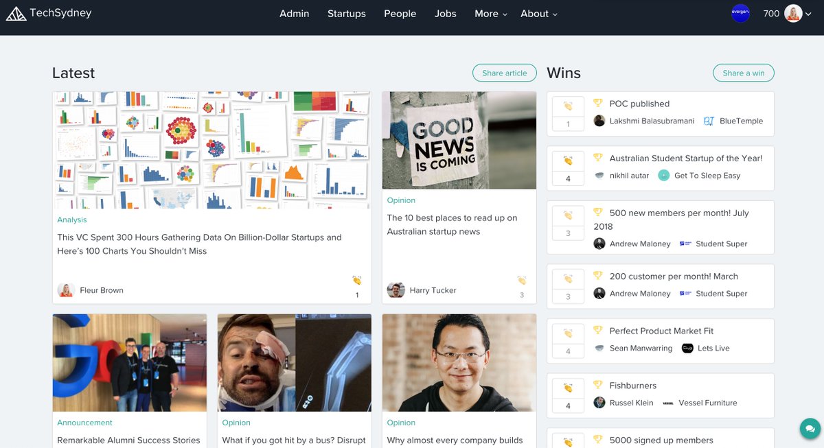 fleurbrown's tweet image. Are you a Sydney #startup? Now you can share your news, views, jobs + wins on techsydney.com.au It&apos;s simple and free to create a profile + chat to other founders. Check it out.