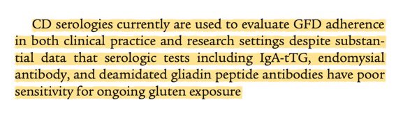 trott_nick's tweet photo. 12) ..of course we may not be able to request/obtain repeat biopsies, but think we have a duty of care to discuss these issues &amp; not assume that because a pt is seronegative &amp; appears to adhere to a GFD that their symptoms are functional in nature... ☺️
https://t.co/lBs4EeGHfm https://t.co/idVUzeDAKe