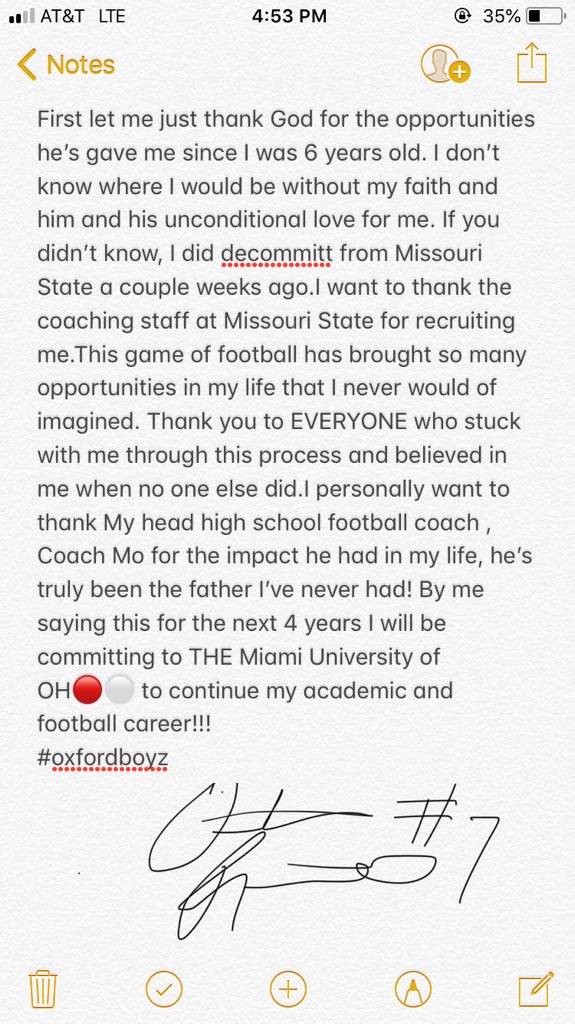 ontario_russell's tweet photo. Closing my recruitment.. please Respect my decision.. 
#oxfordboyz 🤝🔴⚪️
@RedHawk_Recruit @CoachKoehler @CoachConard https://t.co/lYcwdgUFxU