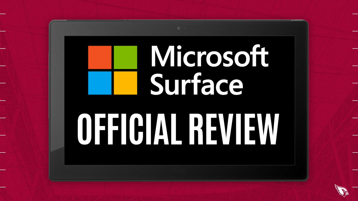 The ruling on the field of a fumble is under review.
@Microsoft @surface Official Review