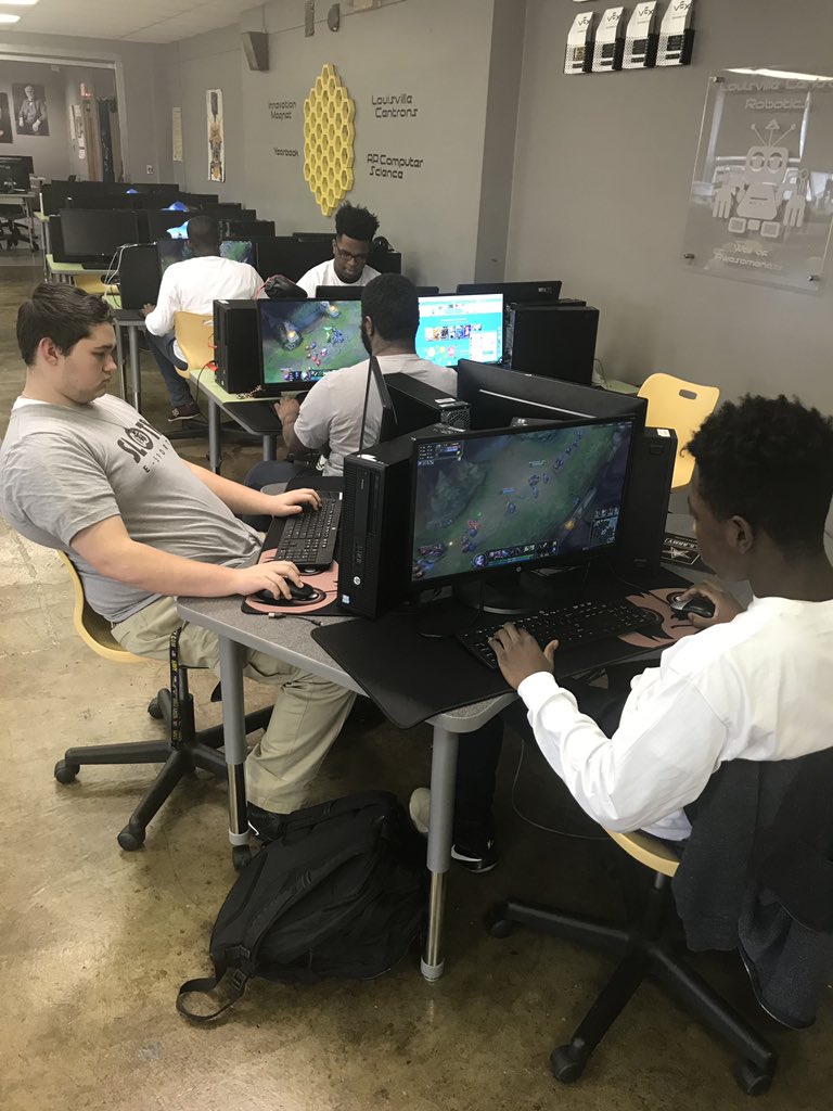 Central continues to grow its eSports program.  On the season we are 4-2 and growing each week.

We also want to thank <a href="/slothesports/">Sloth E-Sports LLC</a> for hooking us up with some gear and gaming mousepads!  Our kids are thrilled to be Sloths!