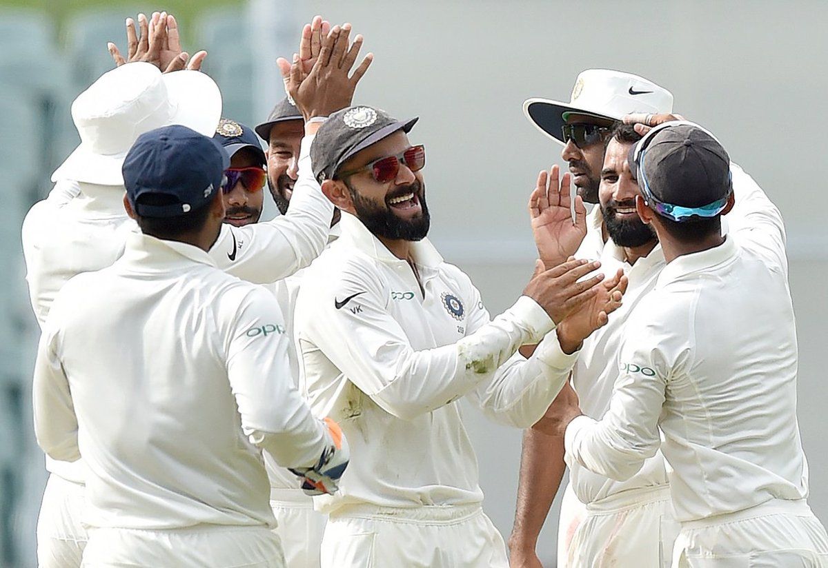 ESPNcricinfo's tweet image. The final day dawns in Adelaide...

Live comms: es.pn/2L0F9d6
Live report: es.pn/2SABoNW

#AUSvIND