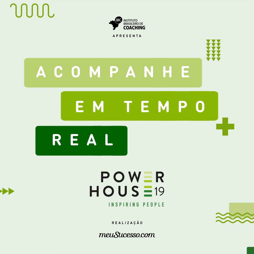 canalmeusucesso's tweet photo. Olha só que legal. Vamos ter uma equipe no Power House 19 cobrindo os melhores momentos do evento e transmitindo em tempo real por aqui, no nosso perfil. Fique ligado. 📱🔋⚡⚡#PWH19 https://t.co/vHyvYoszxk