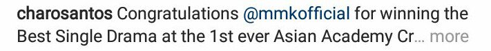 _itsJaneOineza's tweet photo. From Miss Charo Santos 💖Awwww !! Another International Recognition with @itsJaneOineza !! Nakakataba ng Puso. Maraming Salamat po sa pagmamahal , Hope to see her again in @MMKOfficial 🙏😇 https://t.co/pW5iigbbPp