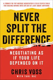 SRycraft's tweet photo. .@VossNegotiation: One of the best books I have read on the topic of negotiations! You truly don't need to be an ex-FBI agent to be an expert negotiator BUT it definitely helps! #Negotiationhacks https://t.co/GDDWiP1nBp