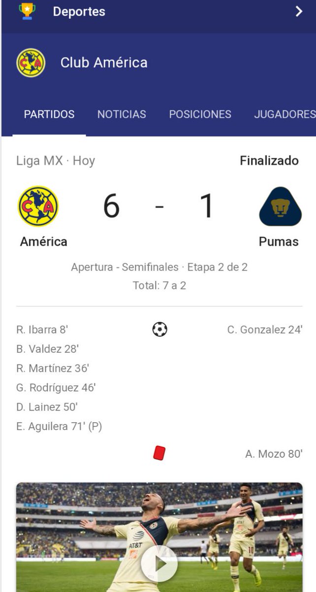 RobandyGames's tweet photo. Felicidades al @ClubAmerica Por La Victoria de Esta Noche ante  @PumasMX y el Reconocimiento a ambos equipos por el buen espectáculo brindado a todos nosotros... https://t.co/86nMGFYsrZ