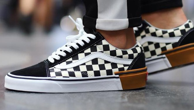 vans old skool gum block