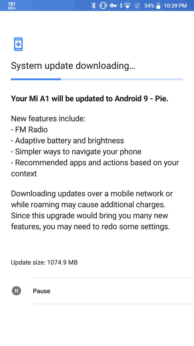 iamvikas96's tweet image. Processing of Upgradation on MiA1 android oreo to android P 
#xiaomi #androidP #Android #MiA1