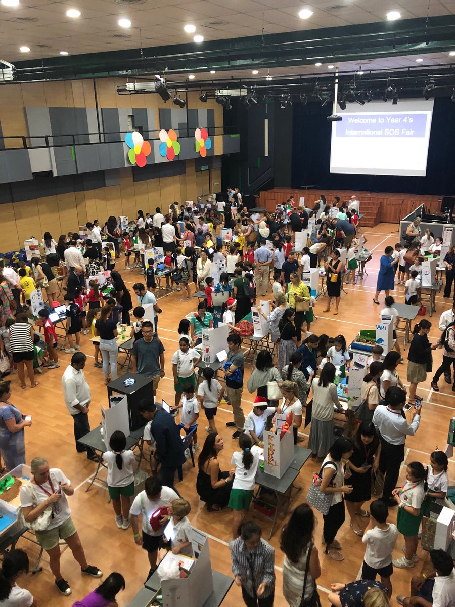 Year 4 sharing their learning about natural disasters and the NGOs who help #iSOS #GISLearning