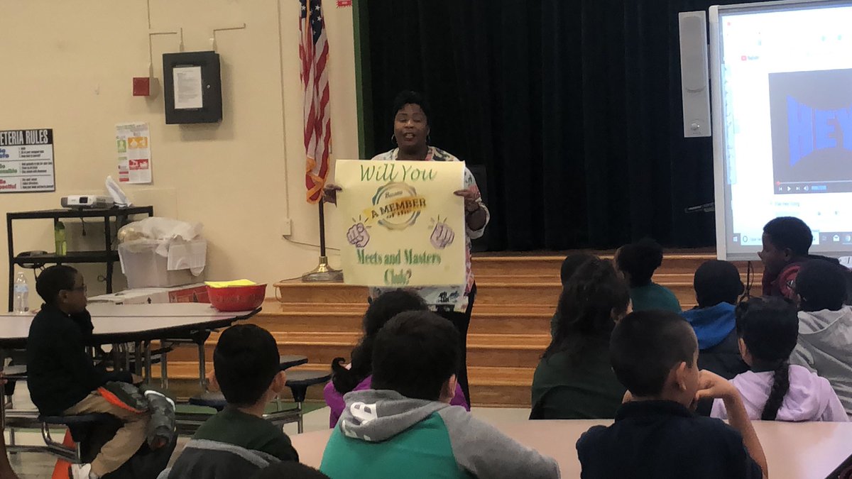 JamesaConway's tweet photo. Recognizing our super scholars who passed Reading and Math Snapshot 1. Also, the scholars were introduced to a new club, the “Meets and Masters club” I wonder who will be inducted 🧐🧐 @WeRFoerster https://t.co/WmZAzD2IgD