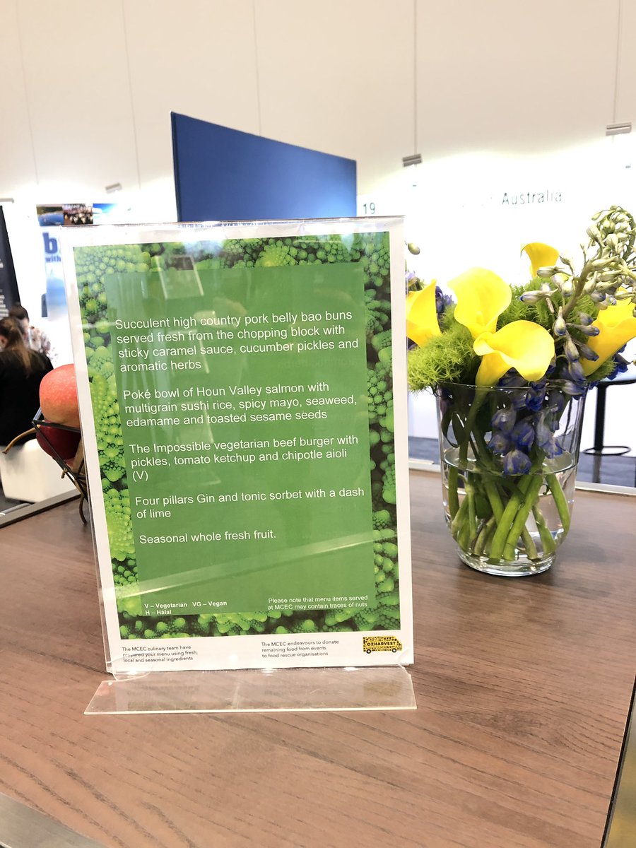 Come get yourself some Huon Valley Salmon next to our stand at #PCOA18