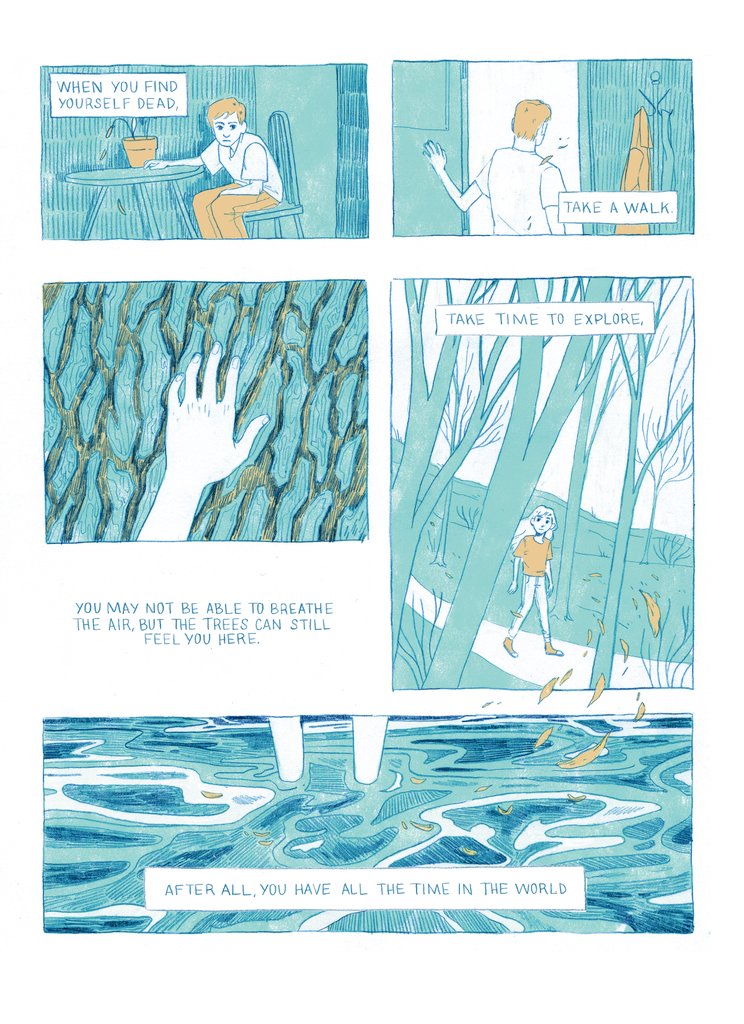A comic made for my illustration class! #comic #art #illustration 