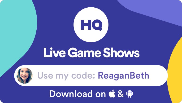 rbj2005's tweet image. I'm playing a game called @hqtrivia! You should play too. Use my code "ReaganBeth" to sign up get.hqtrivia.com