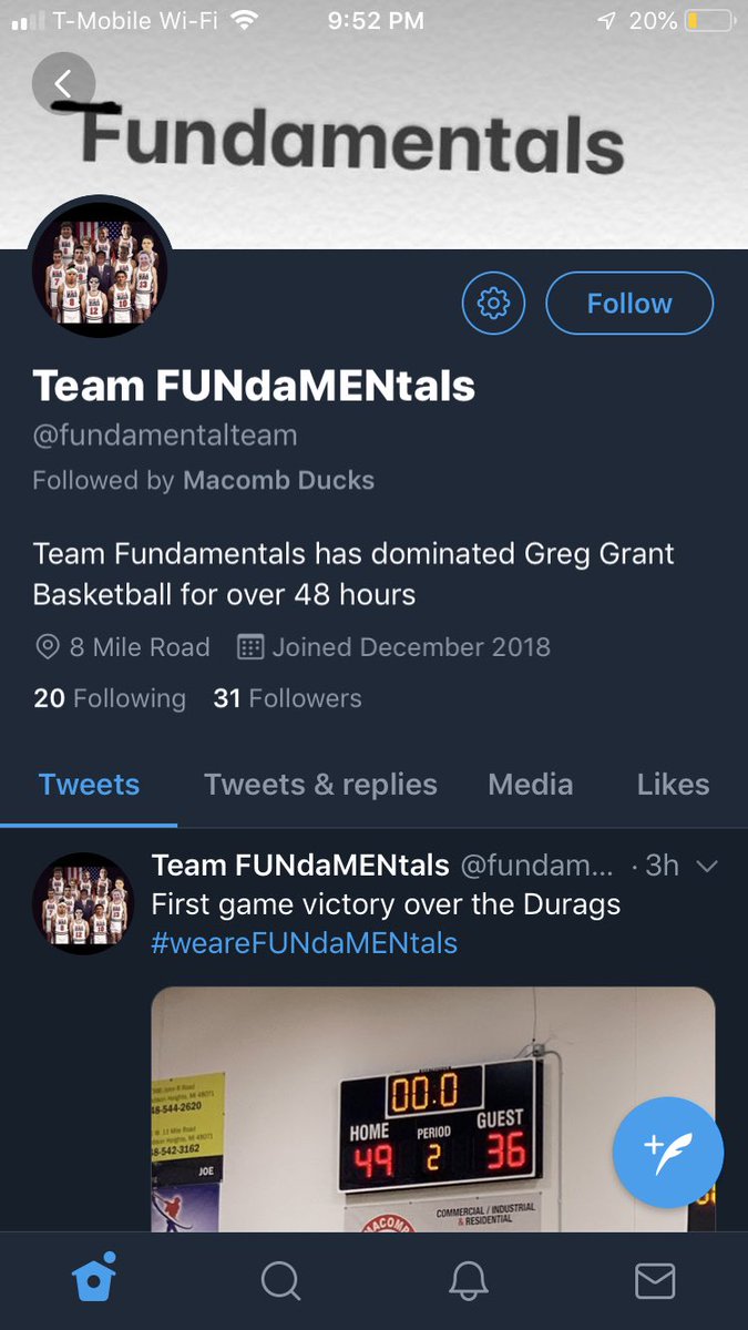 Well... This might need a little update <a href="/fundamentalteam/">Team FUNdaMENtals</a>