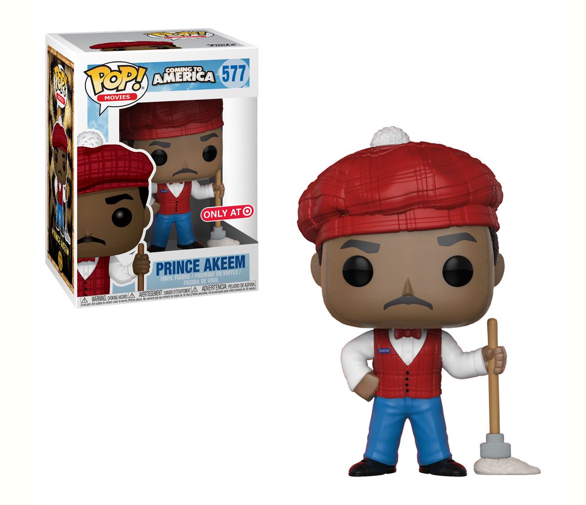 Funko's tweet photo. RT &amp; follow @funko for a chance to WIN a @Target exclusive 'Coming to America' Prince Akeem Pop! https://t.co/04RNWZi6L8