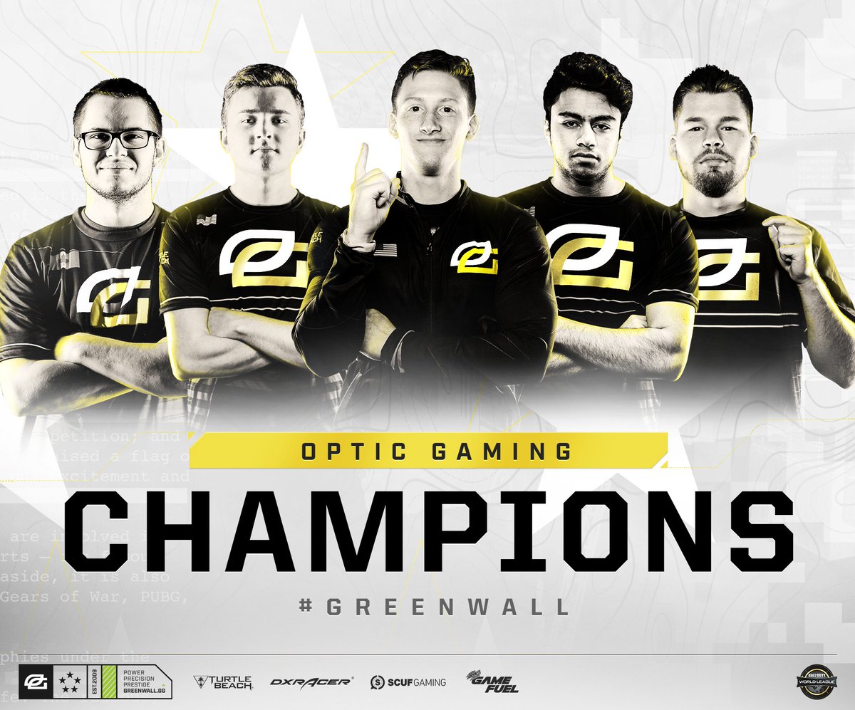 Optic Gaming Green Wall