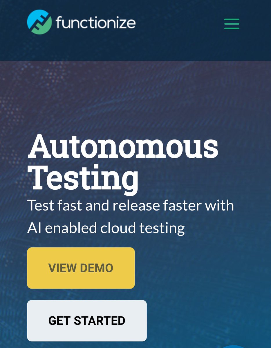 Cser is also the Founder & CEO of Functionize.Functionize advertises it can enable its customers to "test fest and release faster with AI enabled cloud testing."Artificial intelligence skills and lots of voter data, eh? /43