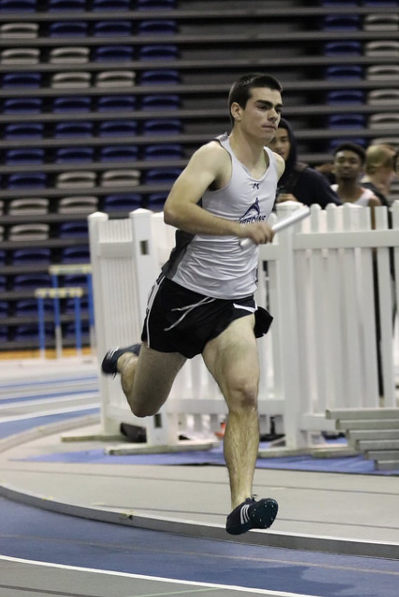VWUXCTF's tweet image. Eamon Cooney helped the VWU Freshmen make their presence known on the college scene by winning the 400m at CNU today! His time of 51.01 placed him 1st out of 31 competitors and is currently the ODAC leader for the season, as well as 18th in the nation for D3! #FiveStrong #BeVWU