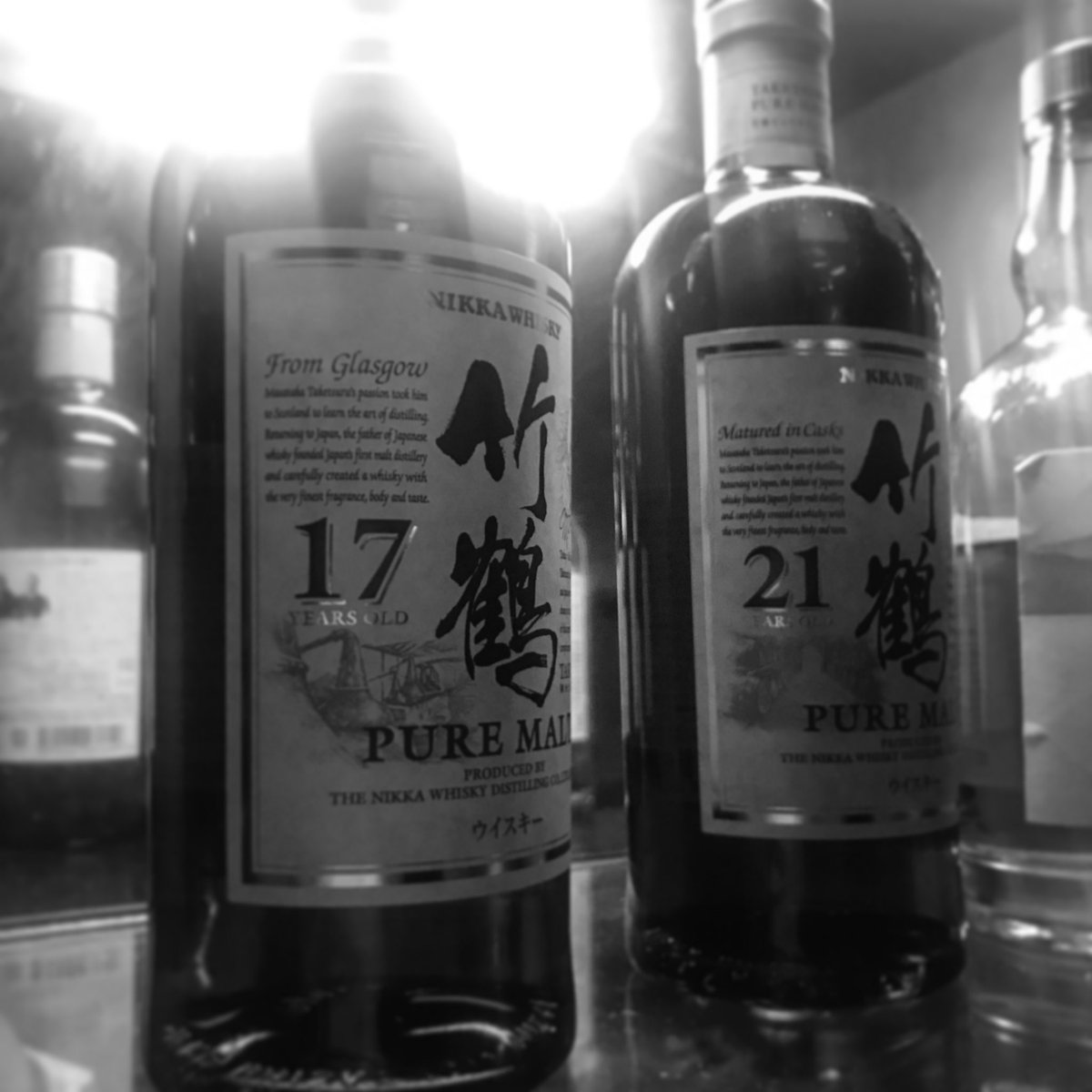 HighColorEarth's tweet image. ハイカラ12月も元気に営業しております🎄❄️
ずっと欠品でした竹鶴17年、21年が入荷しましたのでご来店の際にはぜひお楽しみください✨