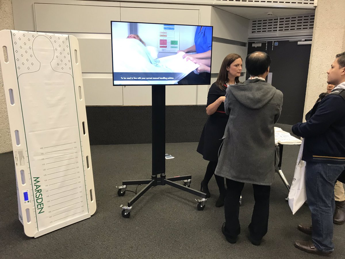 MarsdenScales's tweet photo. At Intensive Care Society’s #soa18 at London’s #QEII centre? Come and see @gilliantaym999 and the #patienttransferscale! @ICS_updates https://t.co/SCqGhCvHrw