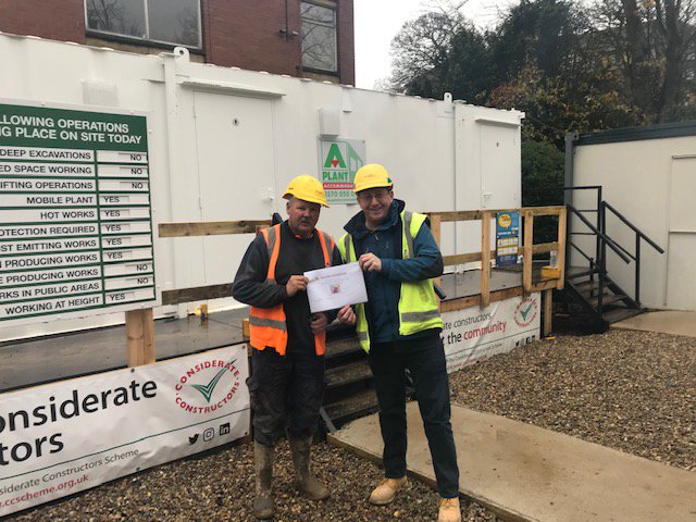 ** EMPLOYEE OF THE MONTH ** Weaponness House, Scarborough - November 2018 - DAVE BURTON, Groundworker.  Thank you for your hard work and commitment #employeeofthemonth #hardworkpaysoff