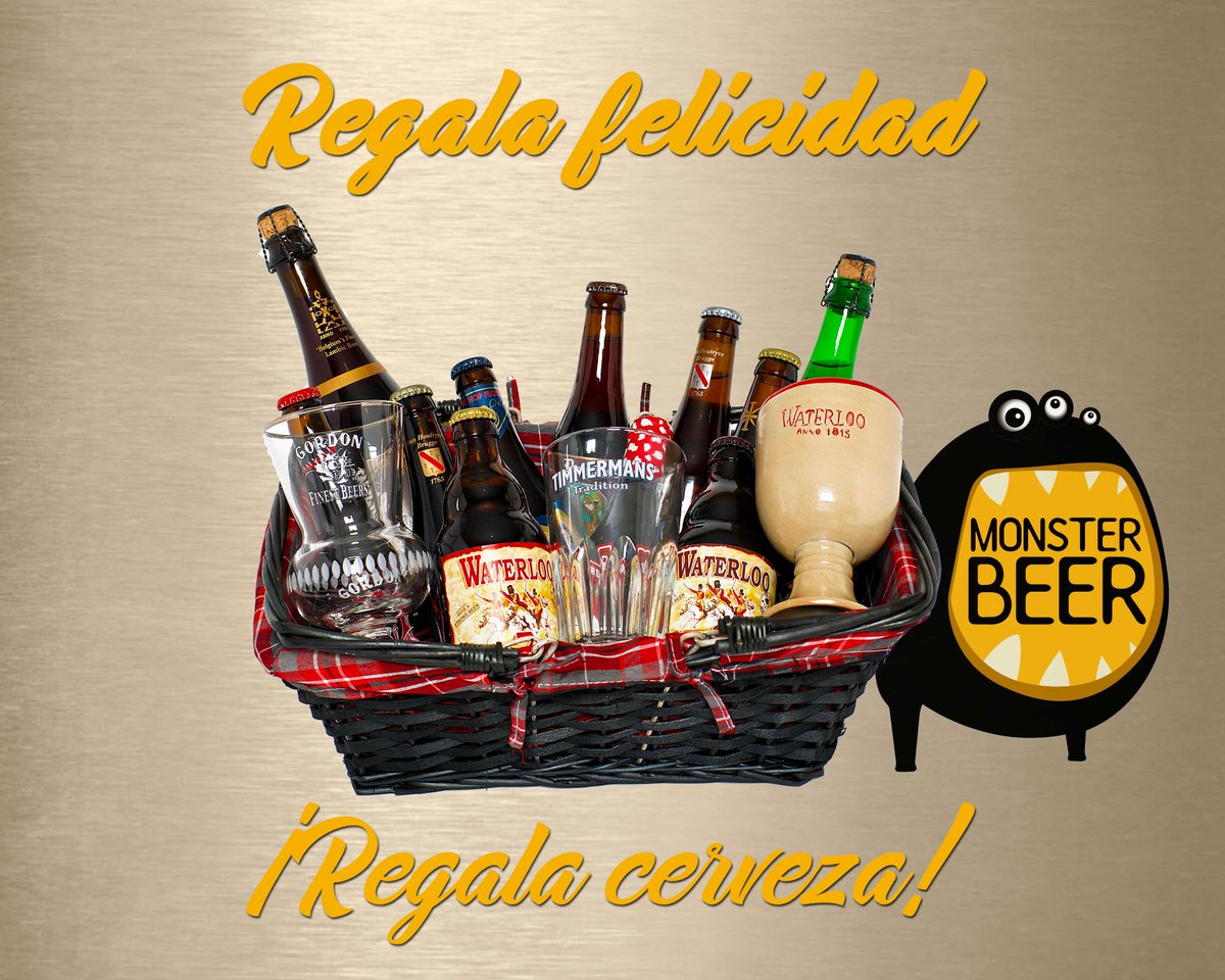 ¿Ya estas pensando en los regalos navideños?¿No sabes que regalar?¡Te lo ponemos fácil! 
¡Regala felicidad, regala cerveza!

Te preparamos una cesta a medida, que hará la felicidad de tus seres queridos.

¿Existe un regalo mejor?
¡No te lo pienses, contacta con nosotros!
#Toledo