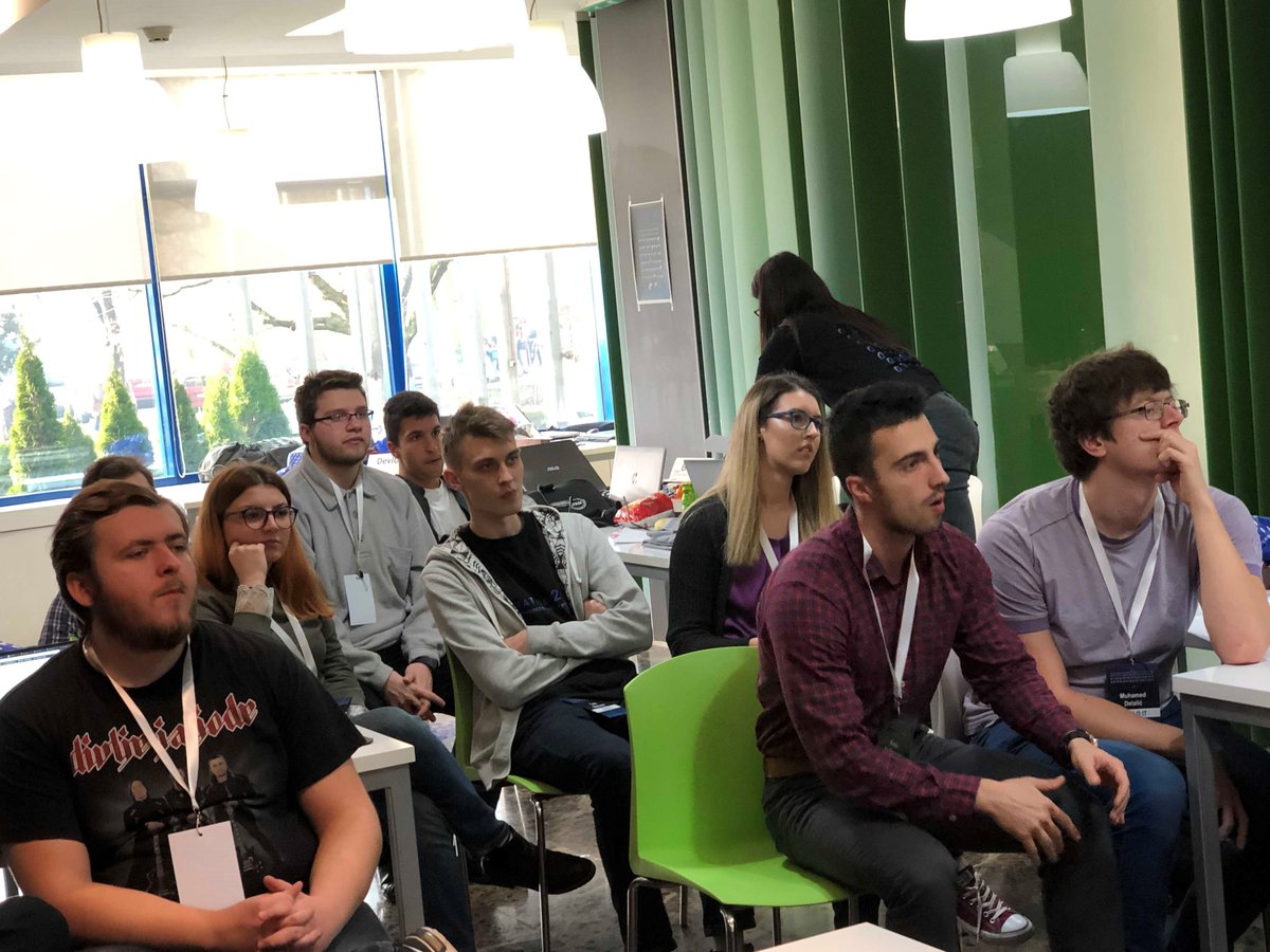 AppImpactHQ's tweet photo. „EPBiH hashtag#Hackathon”, organized for the first time by “JP Elektroprivreda BiH d.d.” in cooperation with hashtag#Microsoft Bosnia and Herzegovina, took place on Friday and Saturday.
#ElektroprivredaBiH #AppImpact #MicrosoftBiH https://t.co/TWoYmxBg02