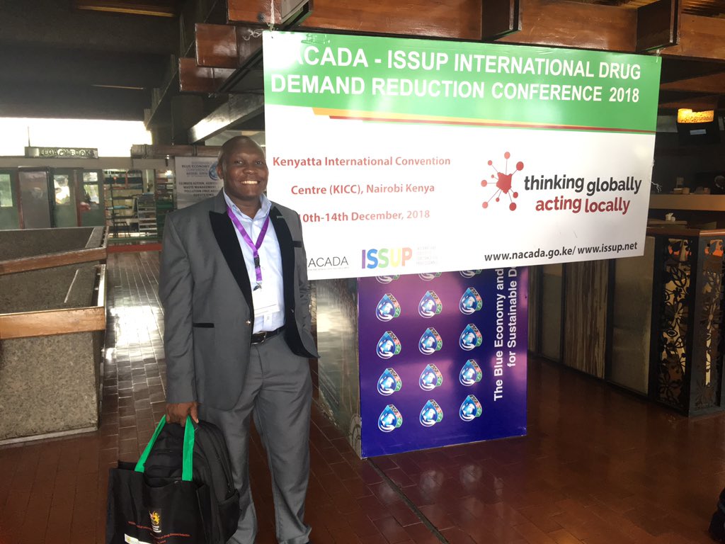 MutaaweRogers's tweet image. Honored to participate at the drug demand reduction conference in Nairobi. Thank you @issupnet @NACADAKenya. Think globally Acting locally. #NACADAISSUP2018