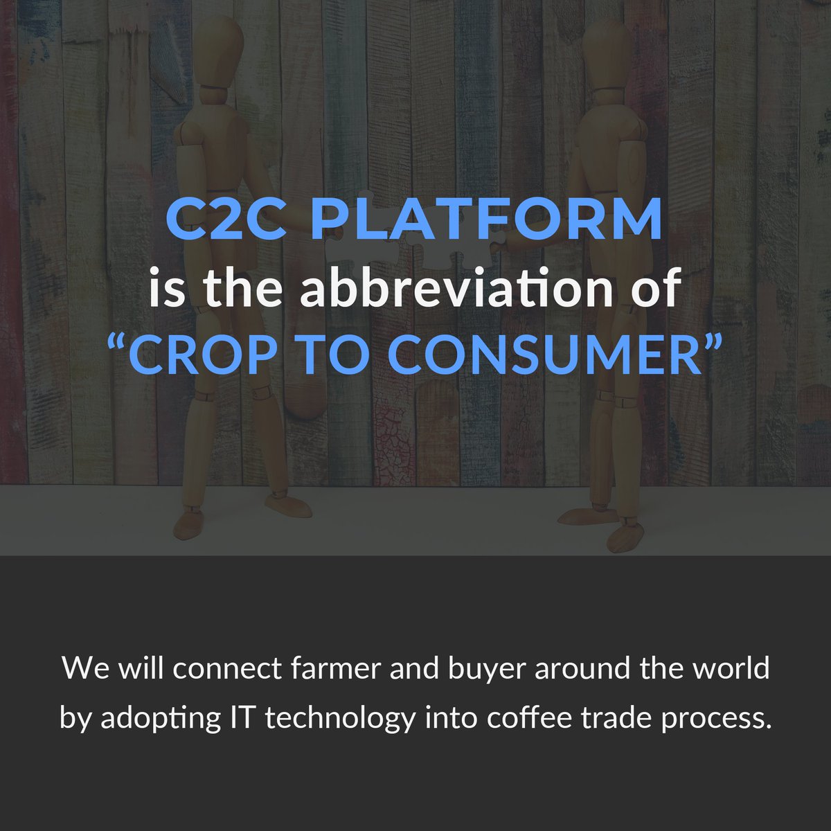 Better Trade.  Better Life. Visit us --> c2cplatform.com