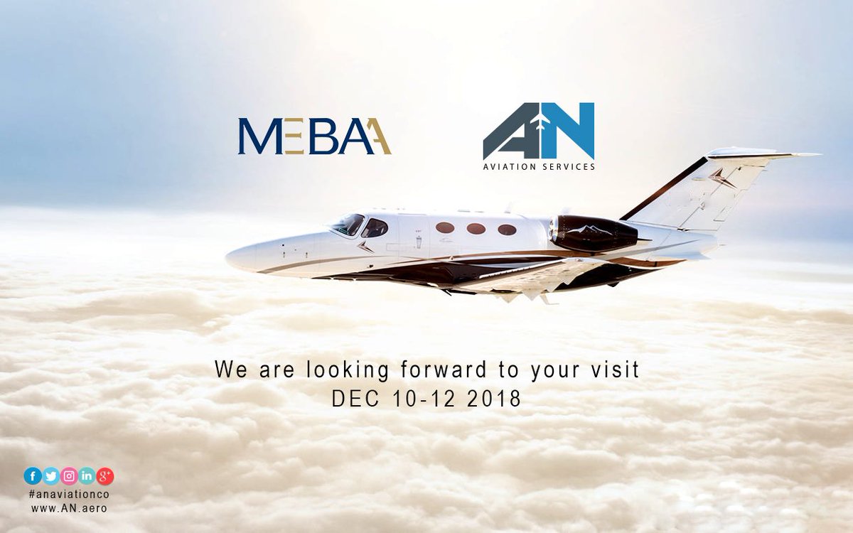 See you at MEBAA Show 2018
#MEBAA #UAEaviation #aviation #DubaiEvents #MEBAA2018 #aviationevents #MEBAAshow2018