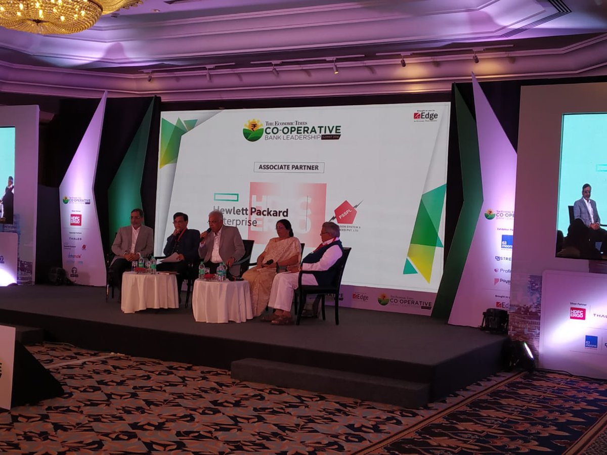 ET_Edge's tweet photo. We welcome our eminent panelists at The Economic Times Cooperative Banks Leadership Summit, to deliberate upon one of the crucial topics within cooperative sector- 'The need for improved risk management & maintenance of strong governance'.
#ETCBLS https://t.co/WALRiPm55C