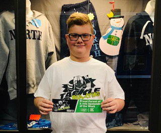 MrsWoelfer's tweet photo. Congratulations James, our 12th Upstander of the week!  James stood up for his friend on the bus and told the boy to stop!  No one has bothered his friend since!  #jetstacklebullying @nyjets @STOMPOutBullyng @NYMCU_News https://t.co/sXKJK4FsS4