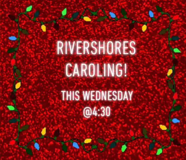 cougarfbla's tweet photo. We’re caroling at Rivershores this Wednesday at 4:30! Don’t forget to turn in your permission slip. https://t.co/wJNSOcZ7Tq