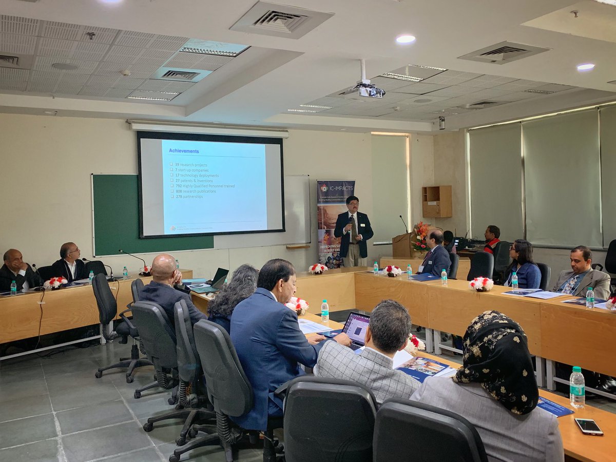 ICIMPACTS's tweet photo. Dr. Nemy Banthia, CEO & Sientific Director, and Mr. Barj Dhahan, Board Chair, welcome everyone to the 2018 @ICIMPACTS #Research Conference in #India on #Smart & #Sustainable Cities! @NCE_RCE @nbanthia @ArvindUofT @CanadainIndia #infrastructure #water #health #Excellence2018 https://t.co/lEgsnymGjQ
