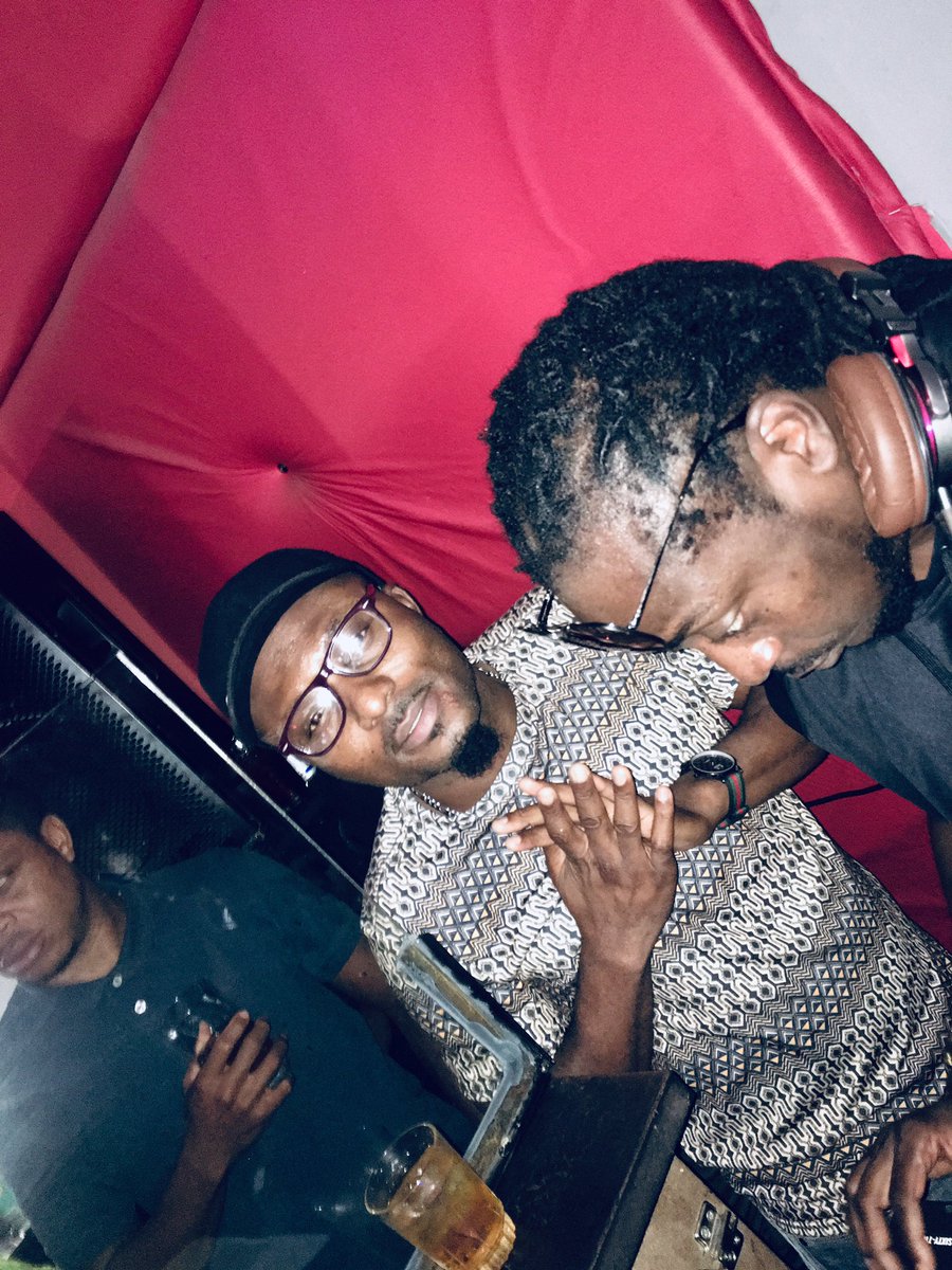 With the Legend Himself SIR DJ WAXXY.