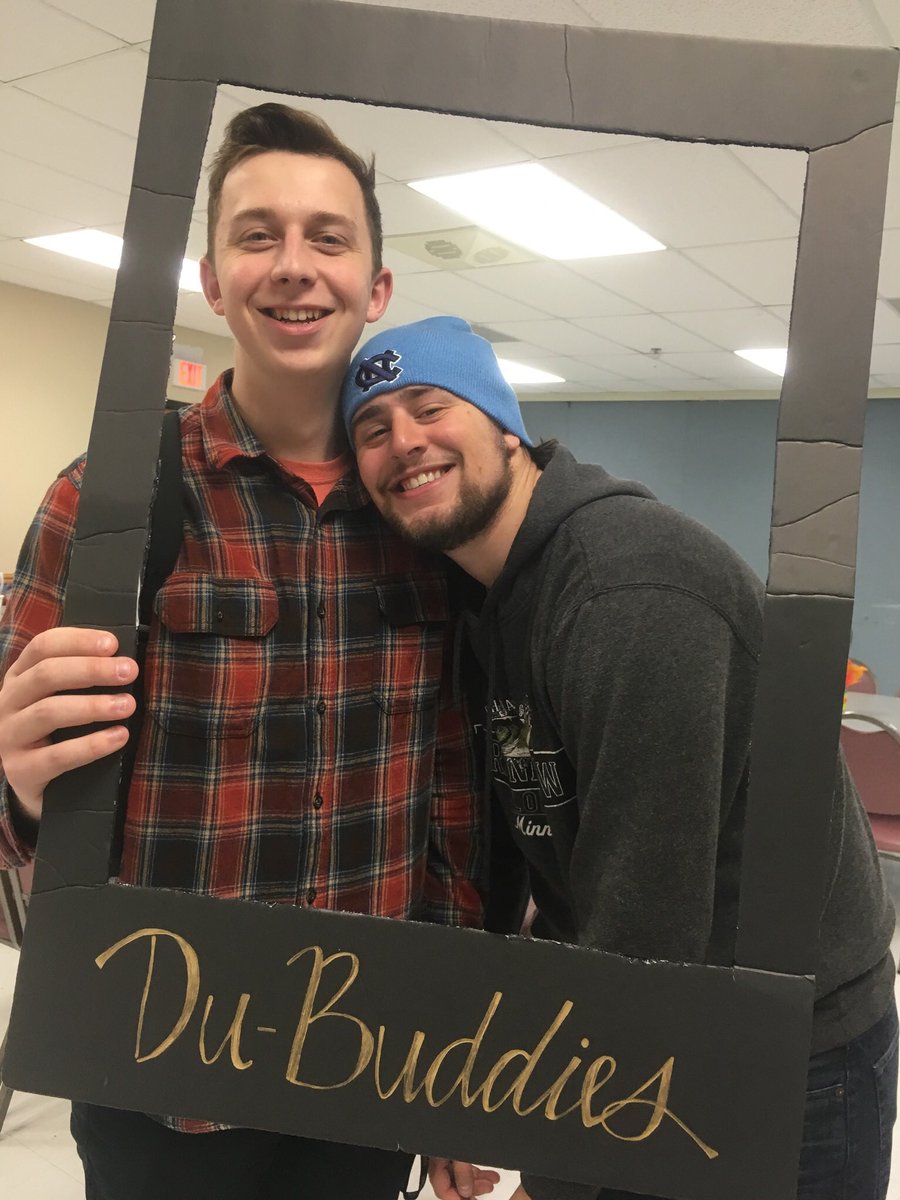 lcdubuddies's tweet photo. @_omiecinski_ , @deKLEINed14, and the rest of Du-Buddies wish you all a happy and successful finals week! Finish strong and enjoy your well deserved break!!! #DuhawkssupportingDuhawks https://t.co/v5QJhVAX3u