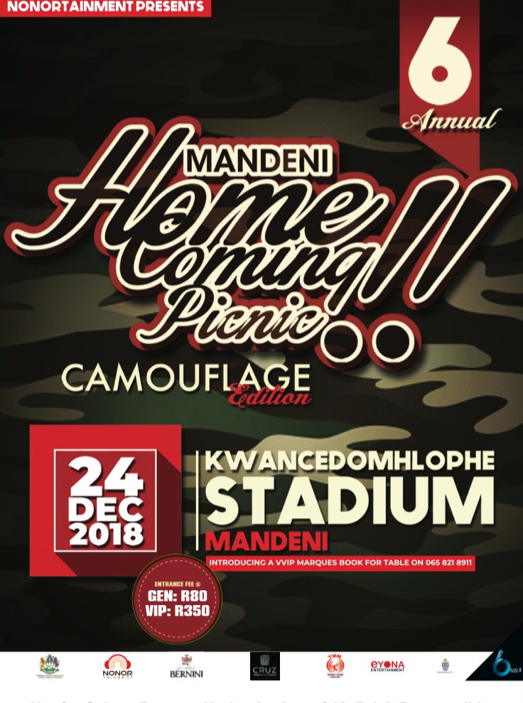 djnonoSA's tweet photo. #MANDENI HOMECOMING 2018 https://t.co/U41Es9hQe4