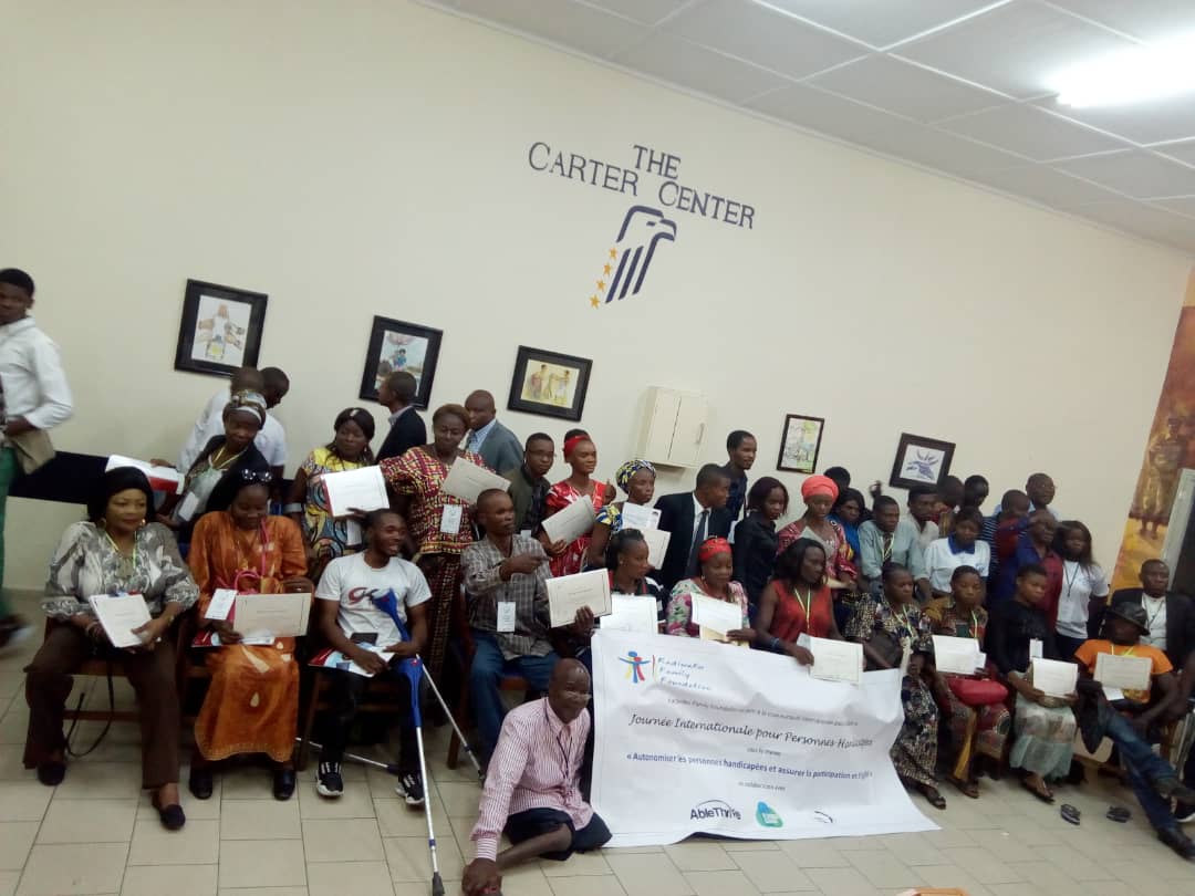 KadiwakuF's tweet photo. We will like to thank the attendees of #2018disabilityweek for their active participation. We appreciate the opportunity to work alongside @USADF @echoinggreen @AbleThrive
#DSAwards #EDPD2018 #IDPD2018 #DisabilityRights #WorldDisabilityDay #EndPoverty #Diversity #inclusion https://t.co/YGpS7RkTZL