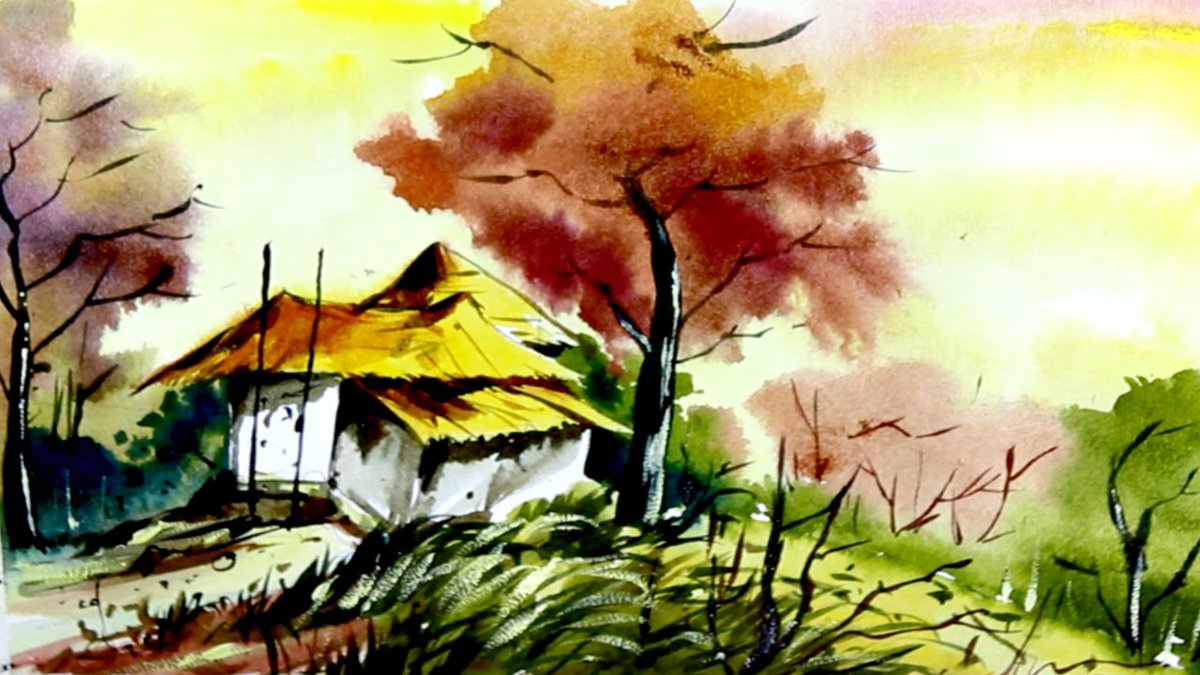 BD_DOCUMENTARY's tweet photo. *Painting With Watercolor*
https://t.co/5TE6ZPnTFc
#watercolor #watercolorpainting  #painting #sketch #drawing #art #design
#artist #nature https://t.co/XkDGrmp2HK