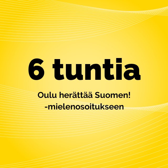Nähdään tänään Oulun kaupungintalon edessä klo 15-17! Ulkomaalaistaustaisten tekemät raiskaukset ovat ihan oikea ilmiö, jota on nähty myös muualla Euroopassa ja tämä pitää tunnistaa ja siihen pitää puuttua! Turvallisempi Oulu tarvitsee puolustajansa. Meille riittää! #oulu