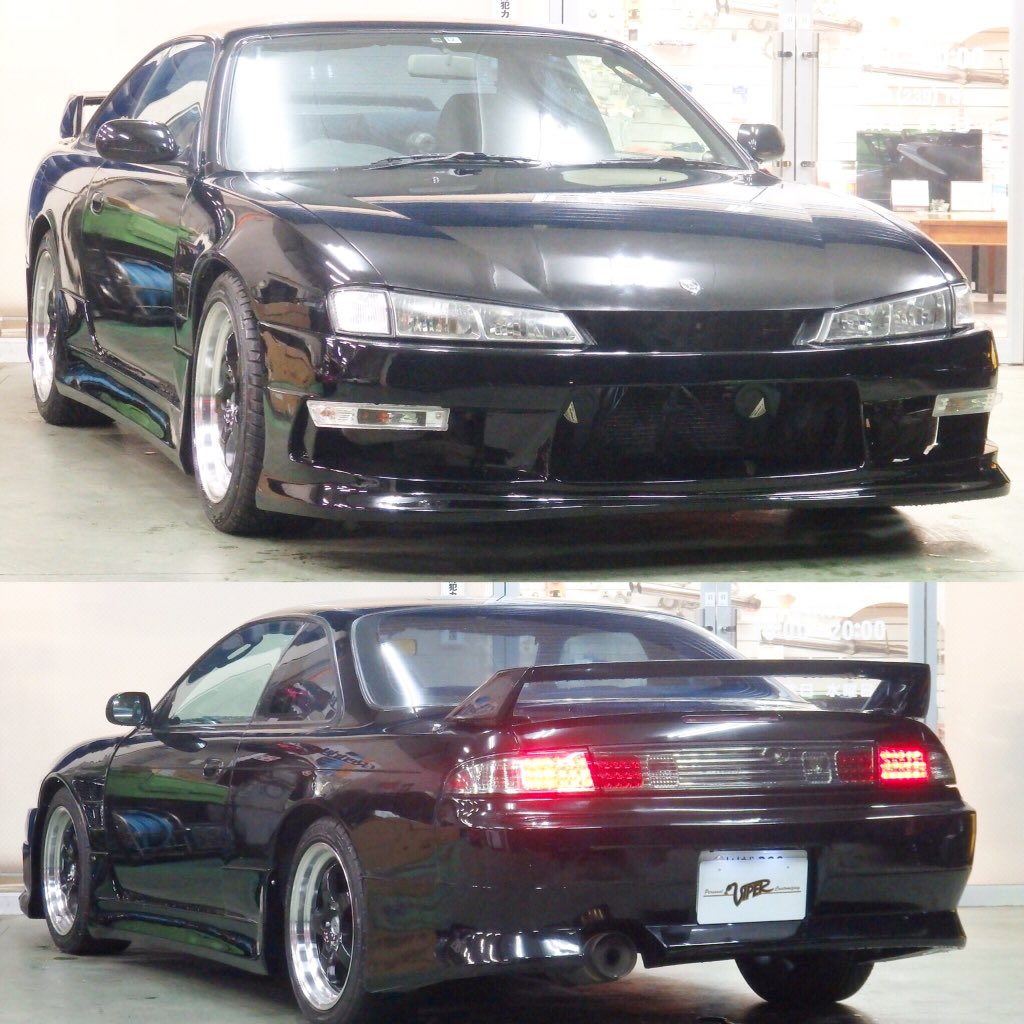 Viper Japan Twitterissa S14シルビアk S中古車入庫いたしました フルエアロ 車高調 マフラー 追加メーターと装備充実の一台です T Co 1xgzmsuoth 中古車 シルビアs14 ニッサン Ks Srdet ドリフト ドリ車 Ledテール Silvias14 T Co