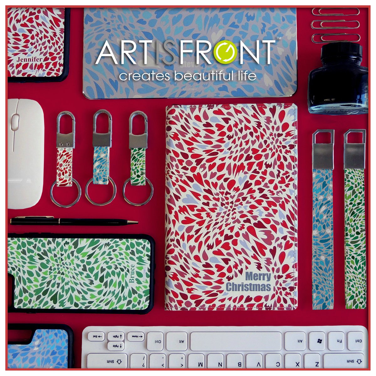 Artisfront's tweet photo. Are you ready for the Christmas gift? Visit Artisfront website and check out our Christmas special gift idea! You can also make it become a unique gift by adding names and message on it! https://t.co/Ir5xOCQdyB