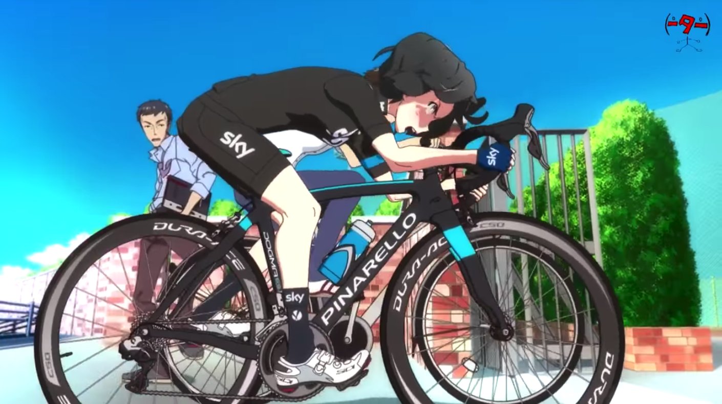 Lawrence Eng on Twitter "Hill Climb Girl (2014, Studio Khara, Japan