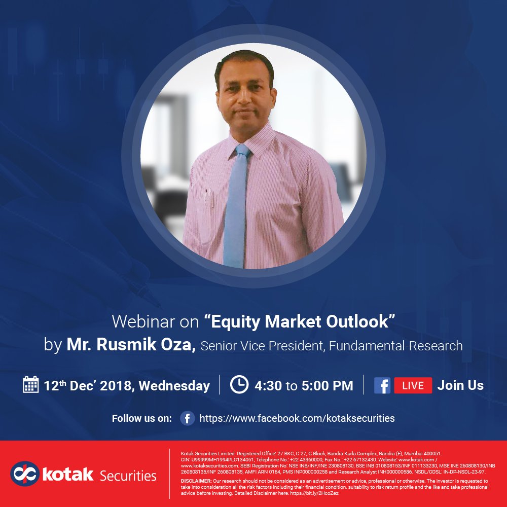 Kotak Securities Ltd on Twitter: "Get an expert’s outlook on the Equity ...