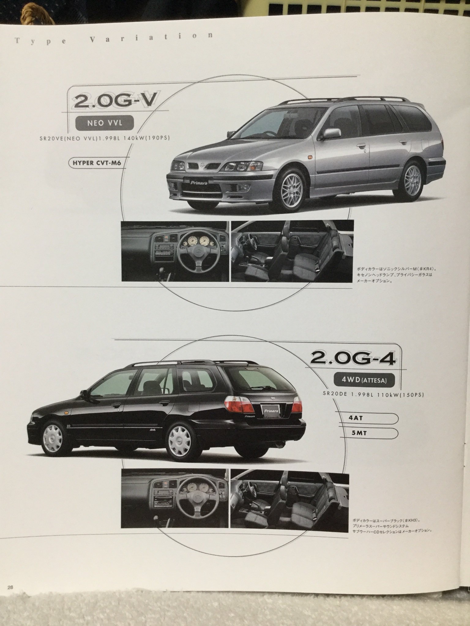 O Xrhsths 自動車カタログ収集記 Sto Twitter P11 プリメーラワゴン