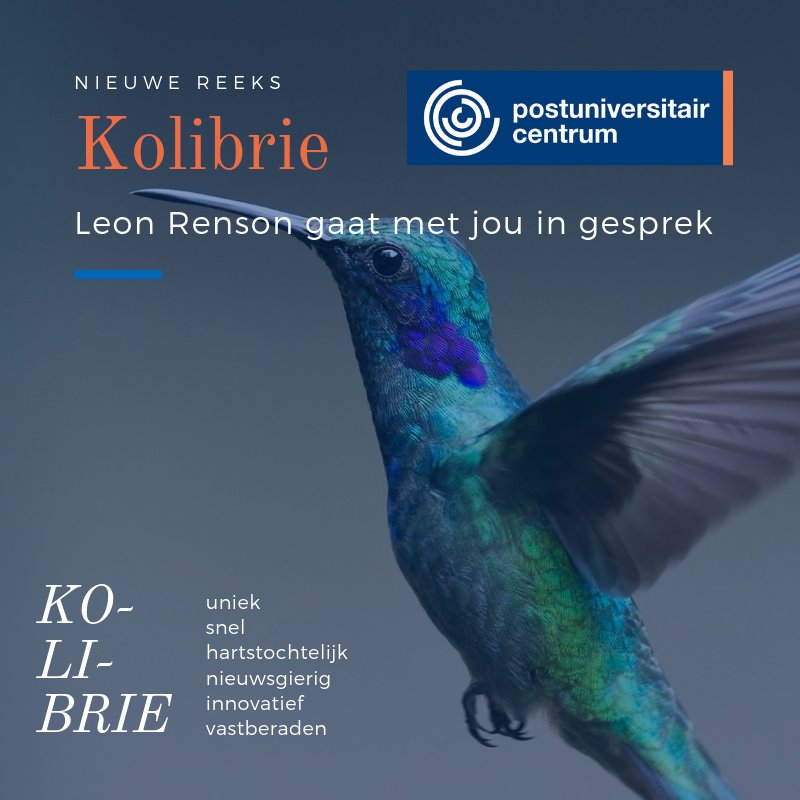 PostunivCentrum's tweet photo. Wat kan je als gevestigde ondernemer leren van startende, jonge ondernemers? 

In de nieuwe reeks Kolibrie, laat een starter je in zijn/haar kaarten kijken. Op 7/2/2019 verwelkomen we Leon Renson in @wearehangark. https://t.co/9qRUChOV3A https://t.co/KAWNbEHpdM