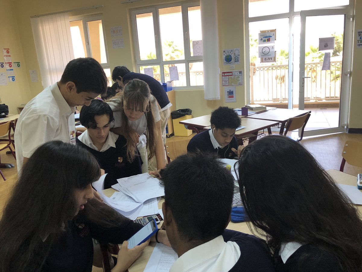 Mock results are out!! Students are busy going through their papers 👍 #RafflesISmaths