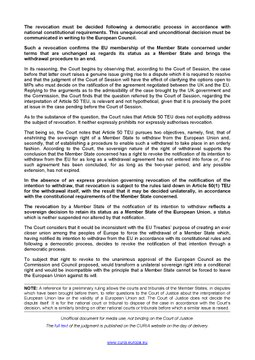 ECJ Press Release C-621/18 Wightman page 2